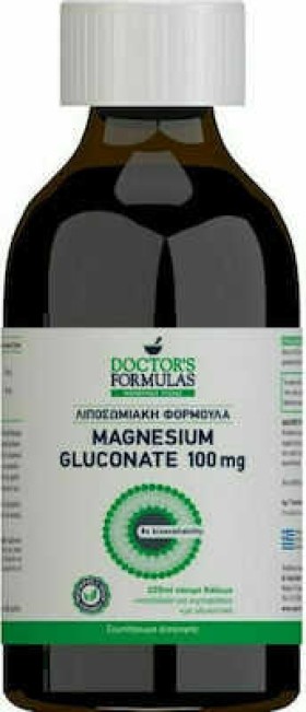 Doctors Formulas Magnesium Gluconate Λιποσωμϊακή Φόρμουλα 100mg, 225ml