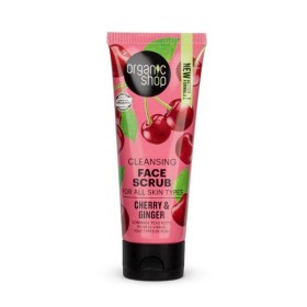 Natura Siberica Organic Shop Vegan Cleansing Face Scrub Cherry & Ginger, 75ml