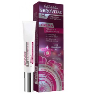 Gerovital H3 Evolution Perfect Look Ενυδατική Κρέμα Ματιών για Μαύρους Κύκλους, 15 ml