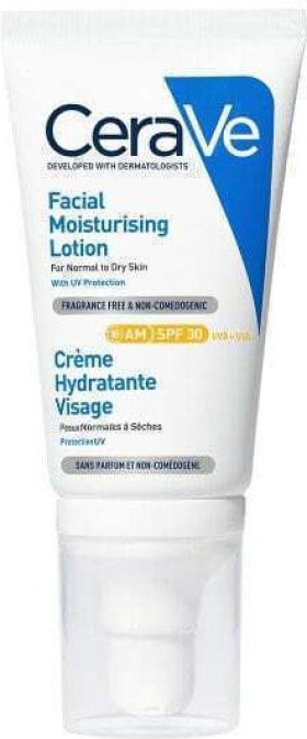 CeraVe Facial Moisturising Ενυδατική Λοσιόν Προσώπου Ημέρας με SPF30 για Κανονικές/Ξηρές Επιδερμίδες