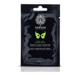 Garden of Panthenols Peel-Off Black Mask Μάσκα Βαθύ Καθαρισμού Προσώπου με Άνθρακα.Bamboo & Πράσινο 