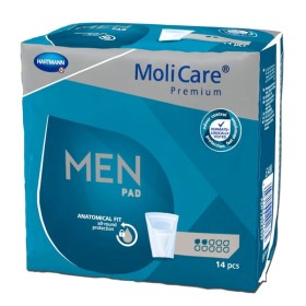 Hartmann MoliCare Premium Men Pad Επιθέματα Ανδρικής Ελαφράς Ακράτειας 2 Σταγόνων (168600), 14 τμχ