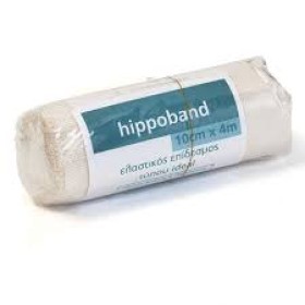 Hippoband Ελαστικός Επίδεσμος 10 cm x 4 m                                                       