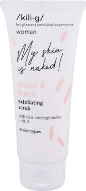 KILIG Woman Clean & Fresh Exfoliating Scrub Απολέπισης Προσώπου Για Όλες Τις Επιδερμίδες 75ml