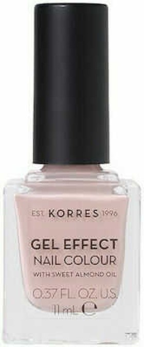 Korres Βερνίκι Νυχιών Με Αμυγδαλέλαιο Gel Effect Colour No.32 Cocos Sand 11ml 