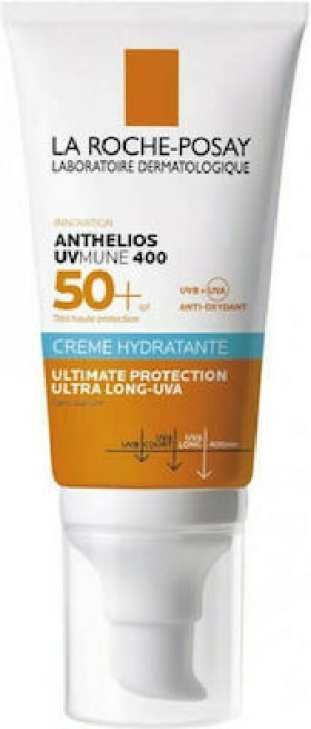 La Roche-Posay Anthelios UVmune 400 Ultimate Protection Ultra Long-UVA Hydrating Cream SPF50+, 50ml