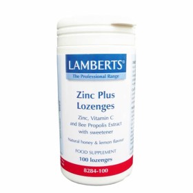 Lamberts Zinc Plus Lozenges Ψευδάργυρος με Βιταμίνη C 100 Καραμέλες