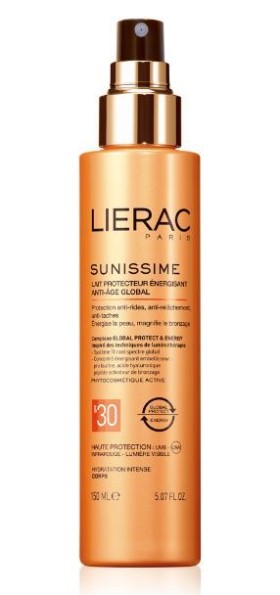 Lierac Sunissime Lait Protecteur Energisant Anti-Age Global SPF30, 150ml