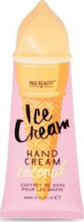 Mad Beauty Ice Cream Hand Cream Ενυδατική Κρέμα Χεριών 80ml (Καρύδα)