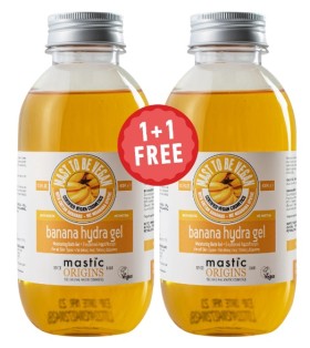 Mastic Origins Banana Hydra Gel Αφρόλουτρο Μπανάνα 400ml 1+1 Δώρο