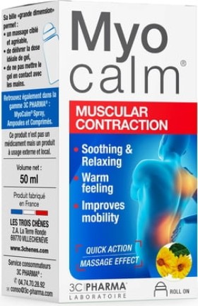 3C Pharma Myocalm Roll On 50 ml