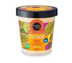 Natura Siberica Organic Shop Body Desserts Tropical Sorbet, Κρέμα Σώματος Κατά της Κυτταρίτιδας 450m