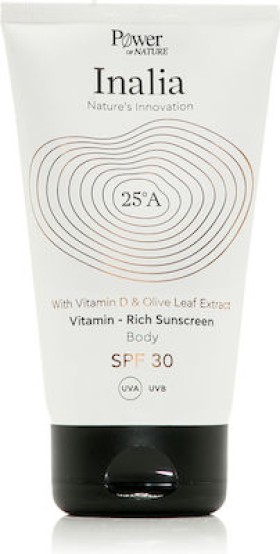 Power Health Inalia Vitamin-Rich Sunscreen Body SPF30 Αντηλιακή Κρέμα Σώματος 150ml