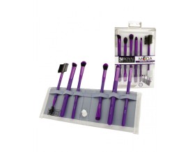 Royal Brush Beautiful Eyes Flip Kit Purple 7pc Moda 